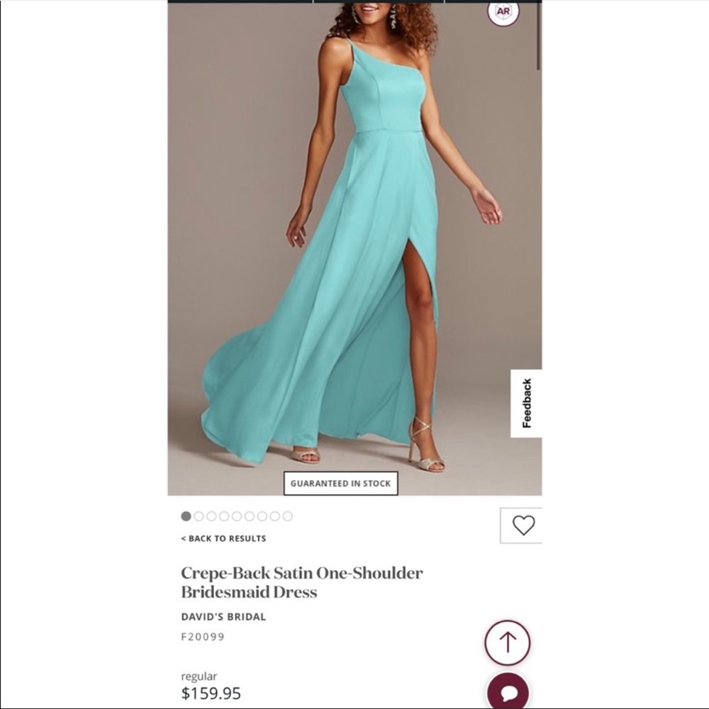 One-Shoulder Bridesmaid Dress